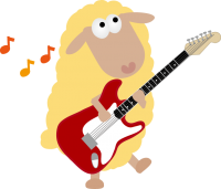 9月ギターと羊