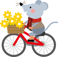 4月自転車